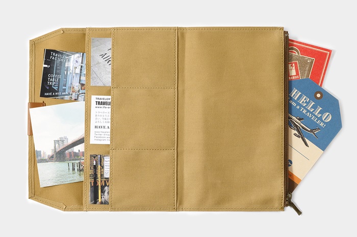 TF Traveler's Notebook Cotton Zipper Case