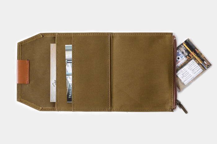 Traveler's Notebook Passport Size Cotton Zipper